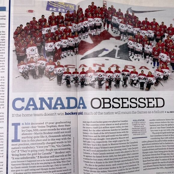 Sports Illustrated Magazine u February 8 2010 Vol 112 No 5 Team USA Lindsey Vonn - Picture 12 of 12